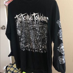Twitching tongues long sleeve